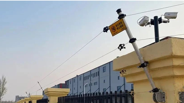 为什么廊坊这个工厂的周界用了两种安装方式？